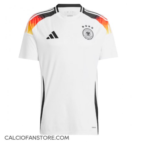 Maglia Calcio Germania Prima Divisa Europei 2024 Manica Corta